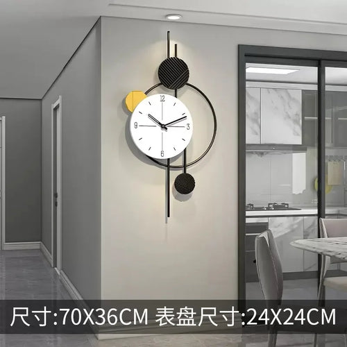 horloge murale moderne et élégante pour décoration intérieure - vue 13 sur 13