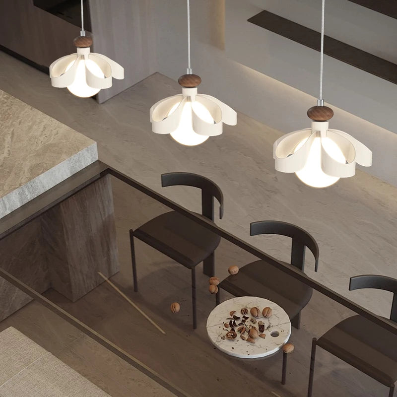 lustre médiéval rétro en bois massif pour intérieur et extérieur - vue 4 sur 8