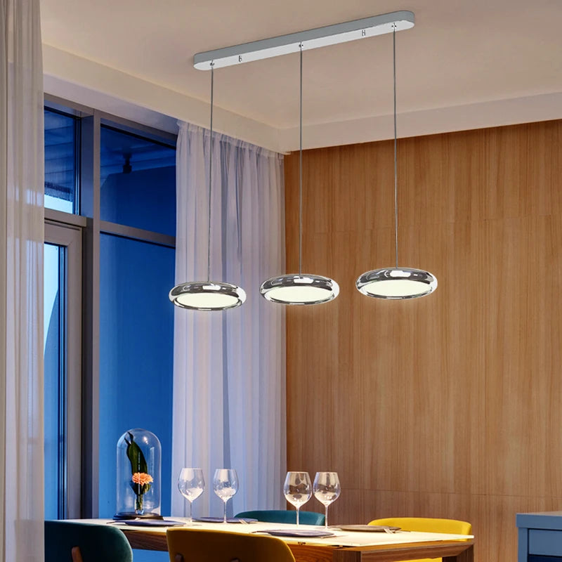 lampes de luxe suspendues avec télécommande pour restaurant - vue 3 sur 12