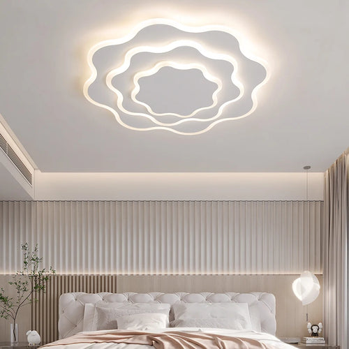Plafonnier Fer acrylique lumières moderne LED salle à manger chambre Hall Bar lampes éclairage intérieur décor à la maison - vue 4 sur 10