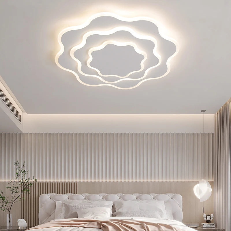 Plafonnier Fer acrylique lumières moderne LED salle à manger chambre Hall Bar lampes éclairage intérieur décor à la maison - vue 4 sur 10