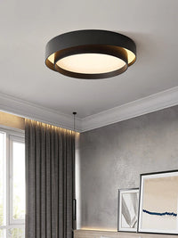 plafonnier rond moderne led design pour divers espaces
