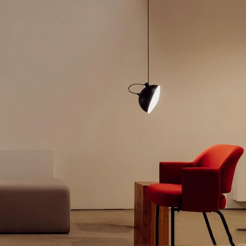 lustre noir design à assembler pour décoration intérieure moderne - vue 3 sur 8