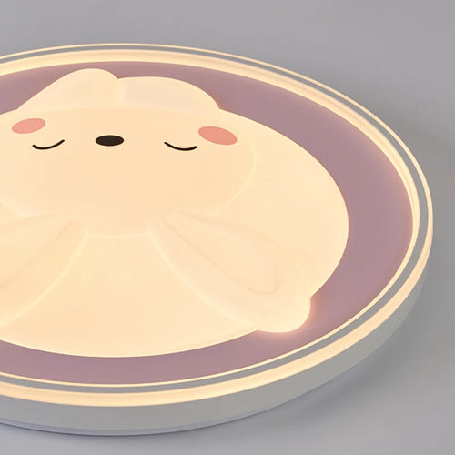 plafonnier lapin dessin animé pour décoration chambre enfants - vue 7 sur 9