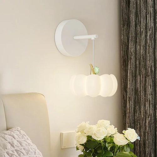 applique murale citrouille pour chambre d'enfant chaleureuse et moderne - vue 5 sur 9