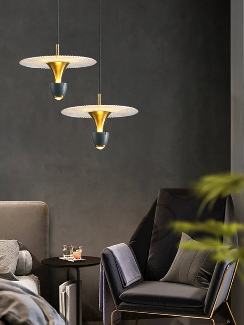 suspension en acrylique moderne pour décoration créative intérieur - vue 4 sur 9