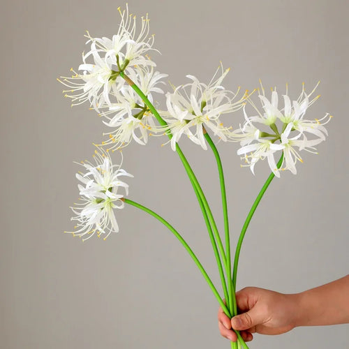 branche de fleur artificielle higanbana décoration florale pour mariage - vue 4 sur 10