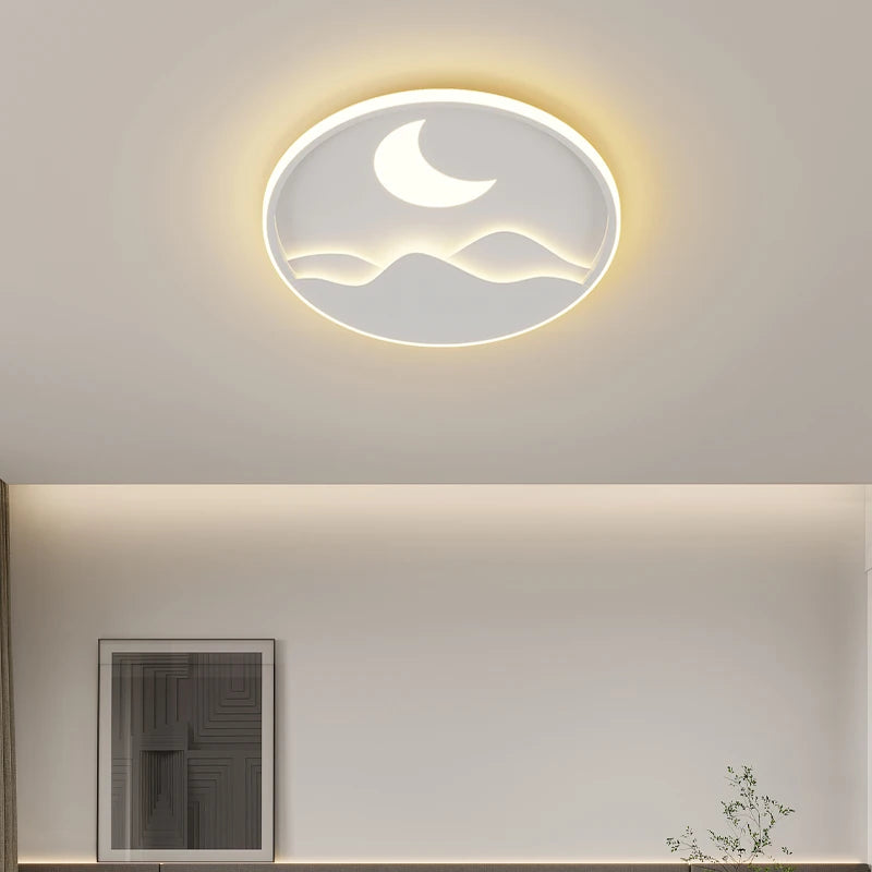 plafonnier moderne à leds pour un éclairage intérieur simple et élégant - vue 3 sur 8