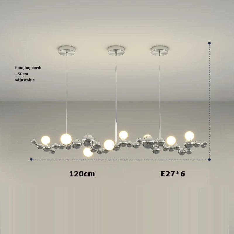 suspension artistique à led à intensité variable pour décoration intérieure - vue 10 sur 16