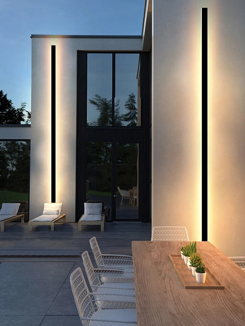 Applique murale longue LED étanche ip65 - vue 3 sur 6