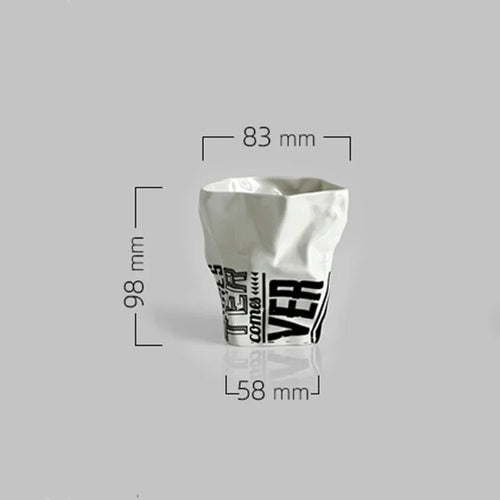 accessoires en céramique d'art origami pour salle de bain haut de gamme - vue 7 sur 15