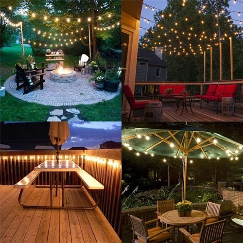 guirlande lumineuse led usb étanche pour extérieur mariage et jardin - vue 6 sur 9