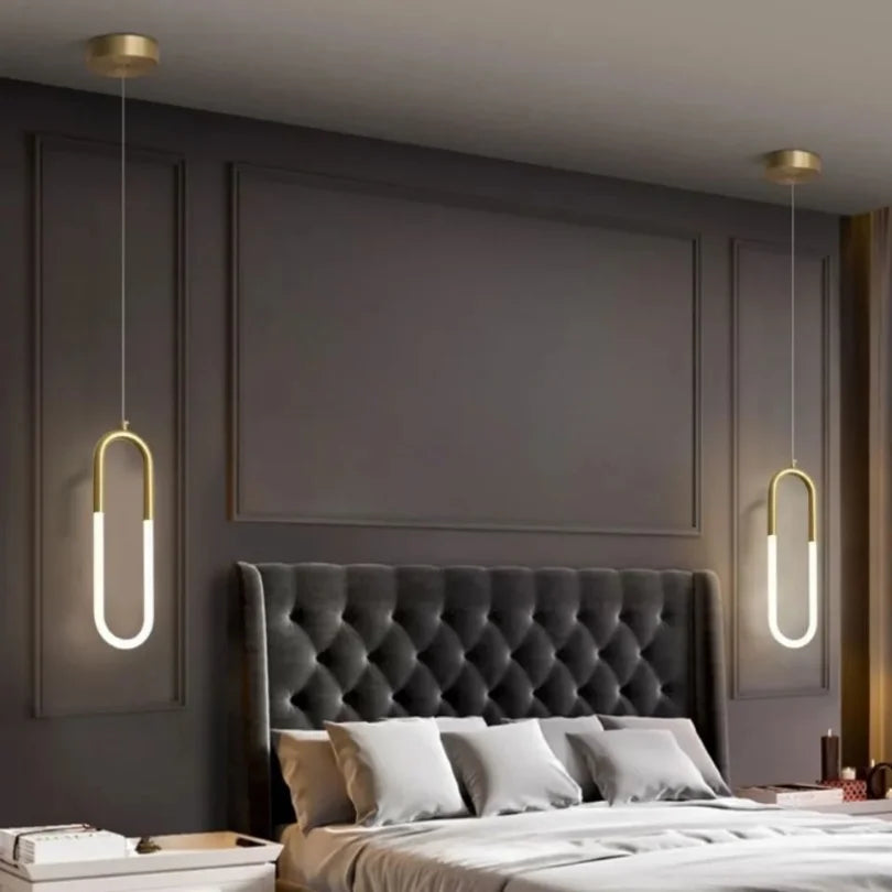 suspension design nordique moderne imperméable led décorative - vue 5 sur 18