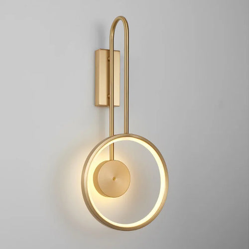 Light Luxury Bedroom Wall Light, Fashionable and Simple LED Living Room Background Wall Light, Bedside Lamp, Stair Light - vue 2 sur 8