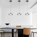Suspension moderne créatif en verre led pour décoration maison