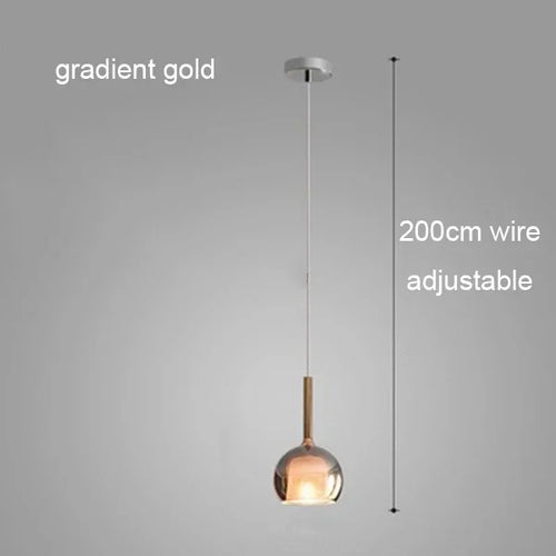 lustre moderne abat-jour en verre pour décoration intérieure - vue 11 sur 15