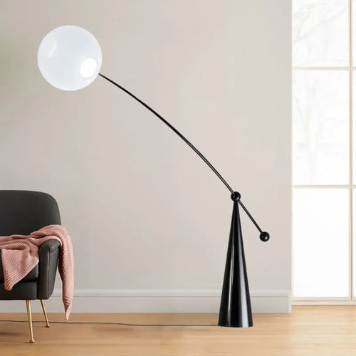 lampadaire nordique à distance design moderne pour décoration intérieure - vue 4 sur 8