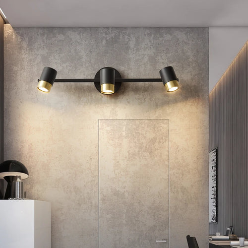 applique murale à 3 têtes pour éclairage intérieur LED - vue 3 sur 10