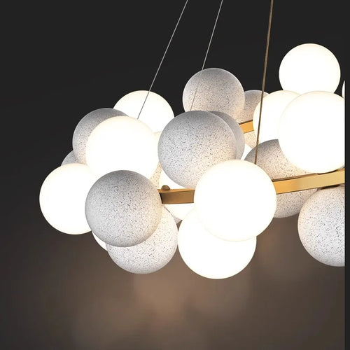Lustre au design moderne pour décoration intérieure - vue 7 sur 18