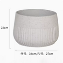 moule en silicone moderne pour pot de fleurs en béton léger et luxueux