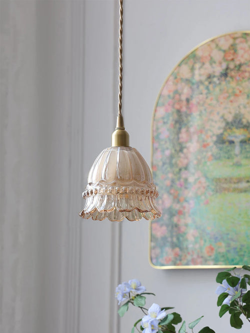 lustre moderne en verre pour éclairage intérieur vintage - vue 5 sur 12