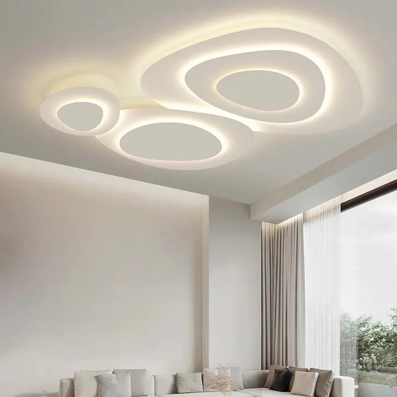 lustre moderne à leds pour intérieur décoratif - vue 6 sur 18