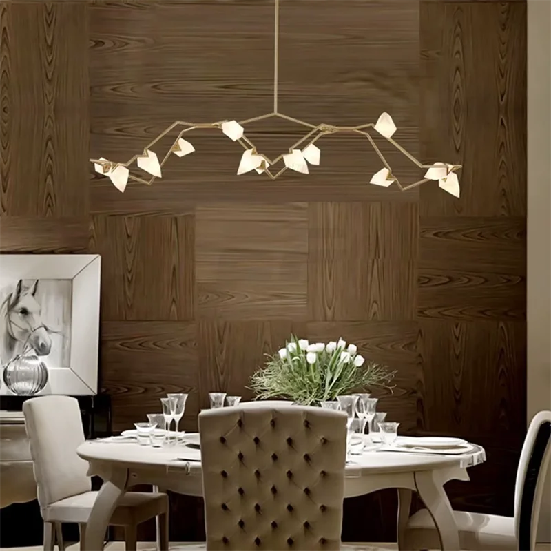 Lustres modernes salle à manger éclairage intérieur led pour l'éclairage intérieur du salon - vue 5 sur 14