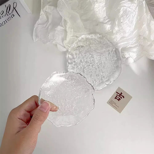 plateaux décoratifs en verre pour rangement et décoration intérieure - vue 5 sur 8