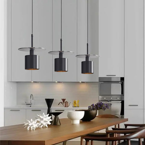 suspension LED en laiton avec cordon réglable pour bar - vue 3 sur 6