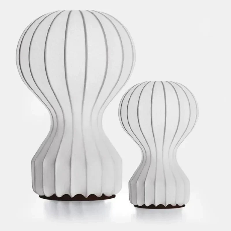 Italy Design Silk LED Table Lamp Floor Light Study Bedroom Bedside Living Room - vue 6 sur 9