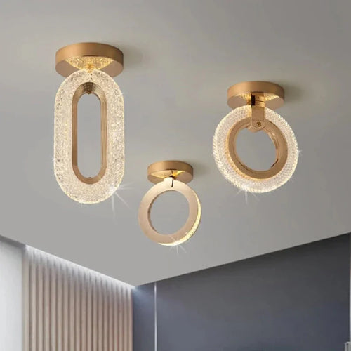 Modern Luxury Simple Ceiling Chandelier Retro Metal Bedhead Living Room Main Dining Room Bedroom Pendant Light Led Home Decor - vue 2 sur 13