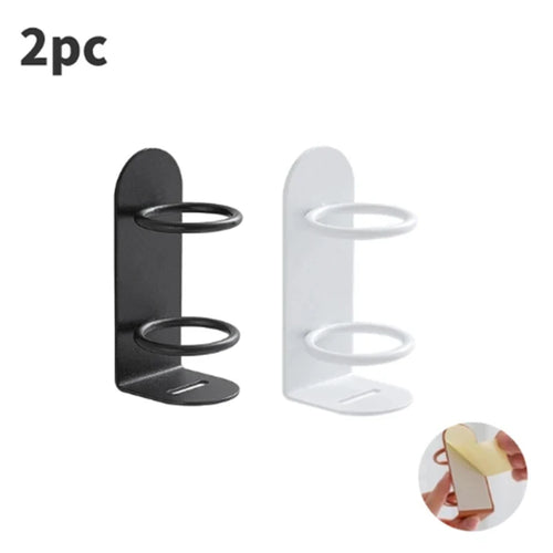 support mural pour accessoires de salle de bain organisateur pratique - vue 11 sur 12