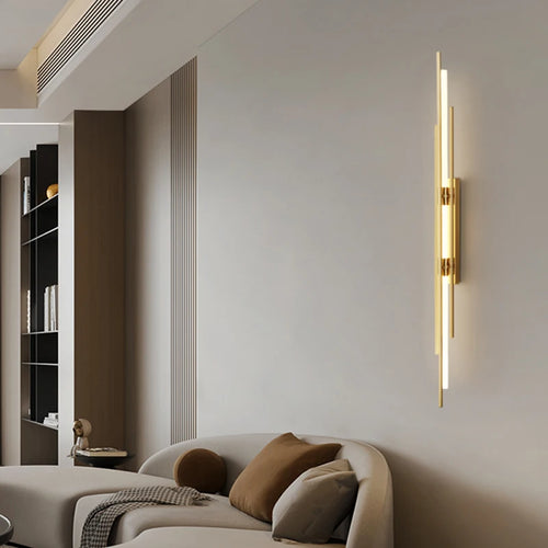 applique murale led minimaliste restaurant bureau éclairage art déco - vue 2 sur 14
