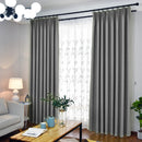 Rideau occultant moderne polyester pour salon et chambre