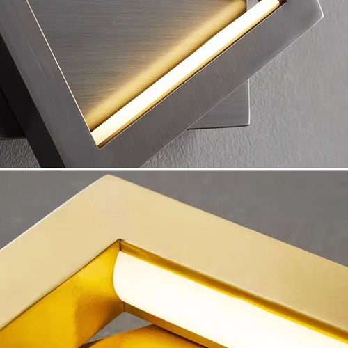applique murale moderne en laiton modifiable pour décoration - vue 6 sur 8