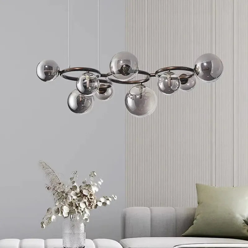 Lustres de décoration nordique pour salle à manger lustre lampes suspendues lampes suspendues pour plafonnier éclairage intérieur - vue 3 sur 18