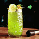 Mug tiki en verre style bar exotique cocktail