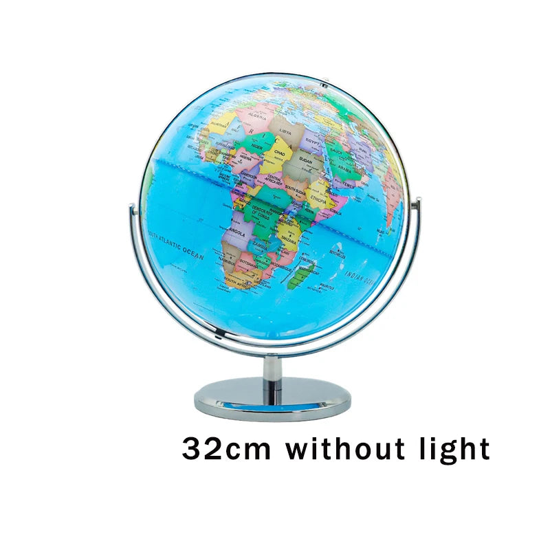 globe terrestre lumineux avec base rotative pour la rentrée scolaire - vue 12 sur 18