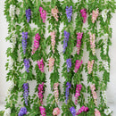 guirlande de fleurs artificielles pour décoration de mariage