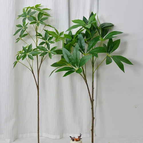 plantes artificielles décoration arbre de fortune feuillage vert - vue 5 sur 8