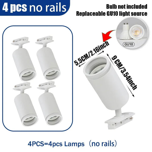 spot led décoratif pour rail de magasin intérieur - vue 13 sur 19