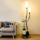 lampadaire moderne avec table intégrée design nordique créatif