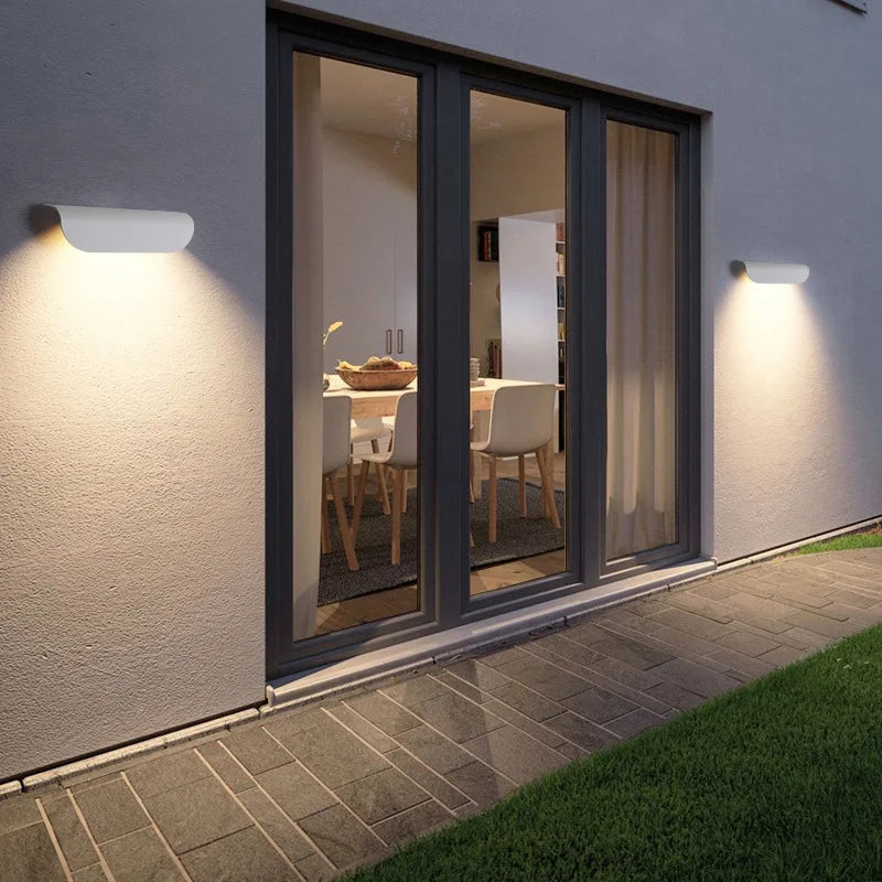 applique murale extérieure à led étanche pour décoration divers espaces - vue 4 sur 7
