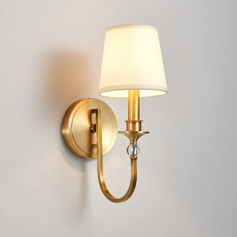 applique murale luxueuse en or pour décoration intérieure moderne - vue 3 sur 8
