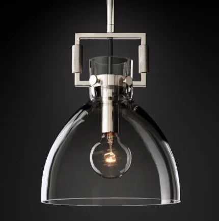 suspension en verre rétro américain style luxe décoratif - vue 12 sur 18