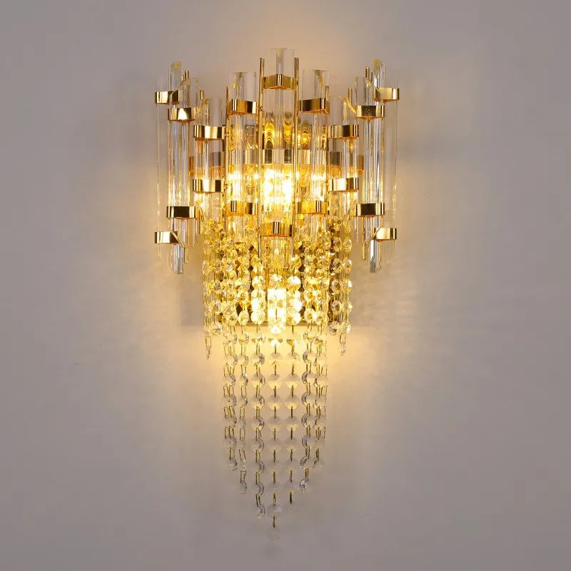 applique murale en cristal moderne luxe style nordique pour intérieur élégant - vue 1 sur 7