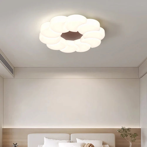 plafonnier led moderne en cristal pour intérieur élégant - vue 5 sur 9