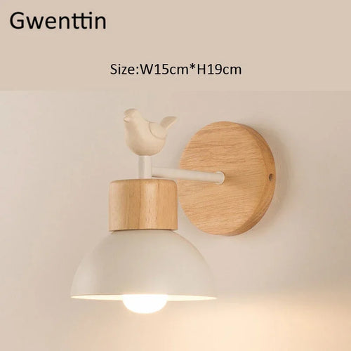 applique murale en bois design oiseau moderne pour décoration intérieure - vue 13 sur 12