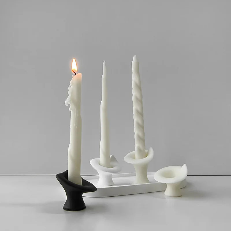 moule en silicone pour chandelier d'aromathérapie décoratif à faire soi-même - vue 2 sur 9