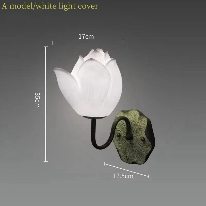 Applique murale Led en forme de Lotus - vue 16 sur 16